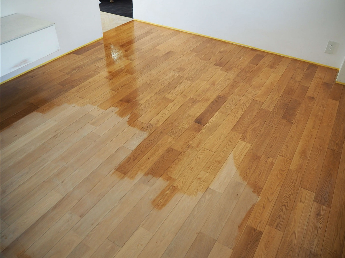 床リノベ｜フローリングリノベーション　オイル塗装